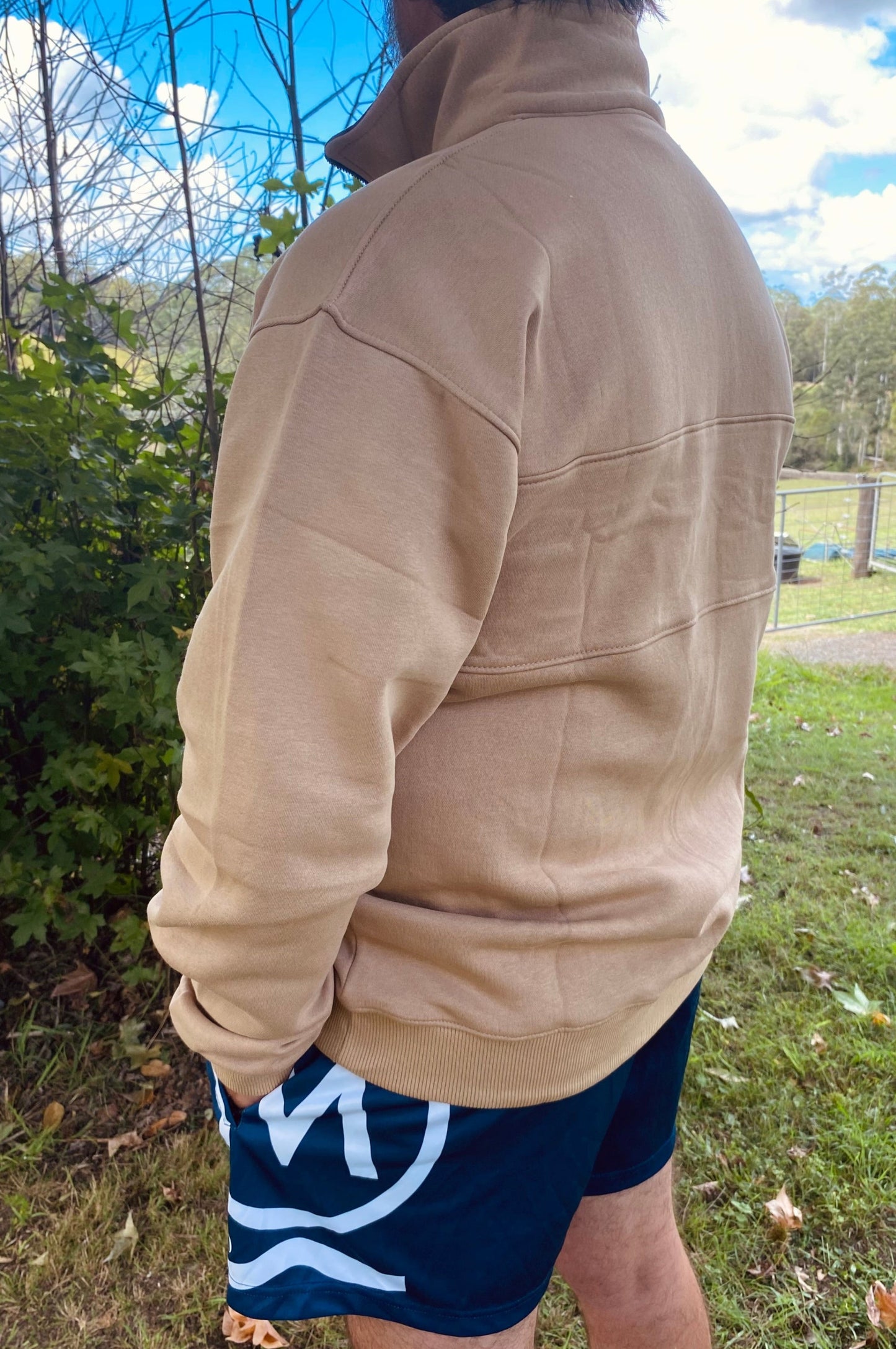 Next Gen 1/4 Zip Jumper - Tan