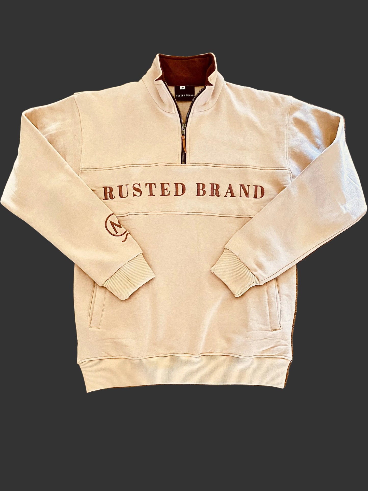Next Gen 1/4 Zip Jumper - Tan